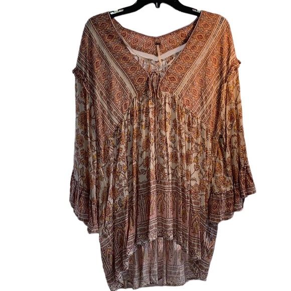 NWT Free People- S- 1/2 Sleeve Tunic with pockets - Picture 6 of 11